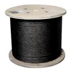 CABLE DE ACERO 1 3/4"Ø TIPO BOA NEGRO (ML) - IMPORT